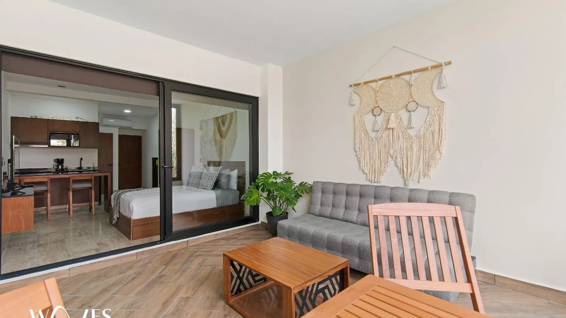 Espacioso Loft C/Vista Al Jardin | Piscina | Gym 图卢姆 墨西哥